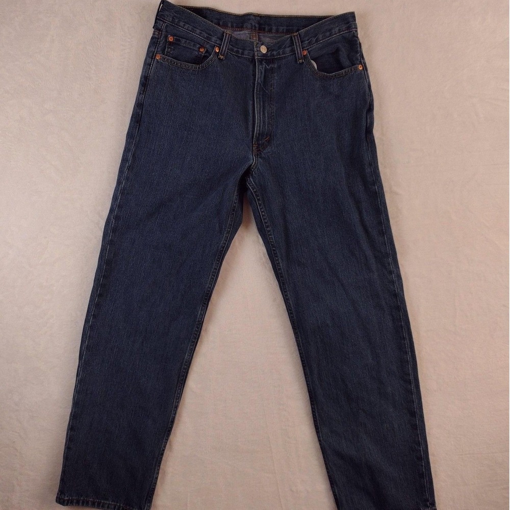 Levi's Jeans Men's 36x34‎ 550 Relaxed Tapered Heavy Denim Work Pants Baggy Y2K